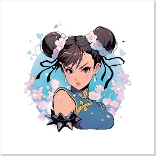 chun li Posters and Art